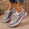 Fashionable Shallow Lace Up Vulcanized Shoes For Spring And Autumn New Round Toe Comfortable Casual Sports Shoes For Women