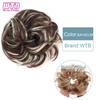 Synthetic Curly Straight Hair Messy Buns Female Hair Rings Fluffy Hair Pans Invisible Natural Seamless Donut Chignon Accessories