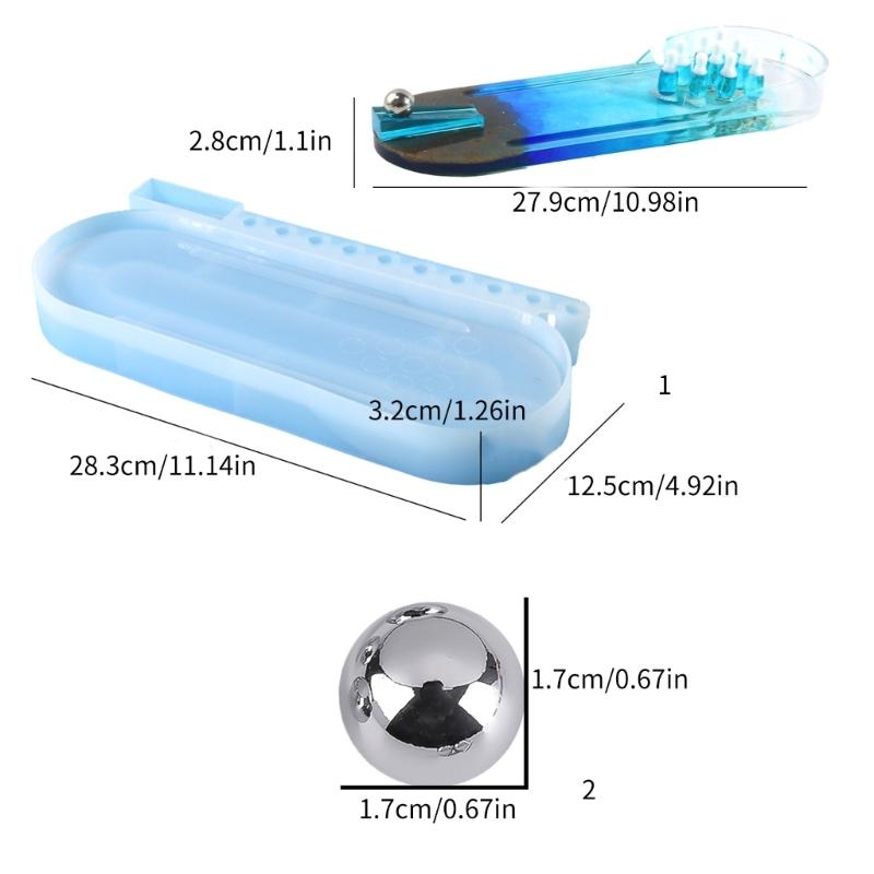 DIY Crafts Mold Bowling Alley Silicone Resin Casting Molds Family Entertainment Moulds Perfect Gift for DIY Enthusiasts