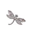 Elegant Rhinestone Brooch Zinc Zinc Alloy Women Brooches Gifts Crystal Dragonfly Badge Pin  Blazer