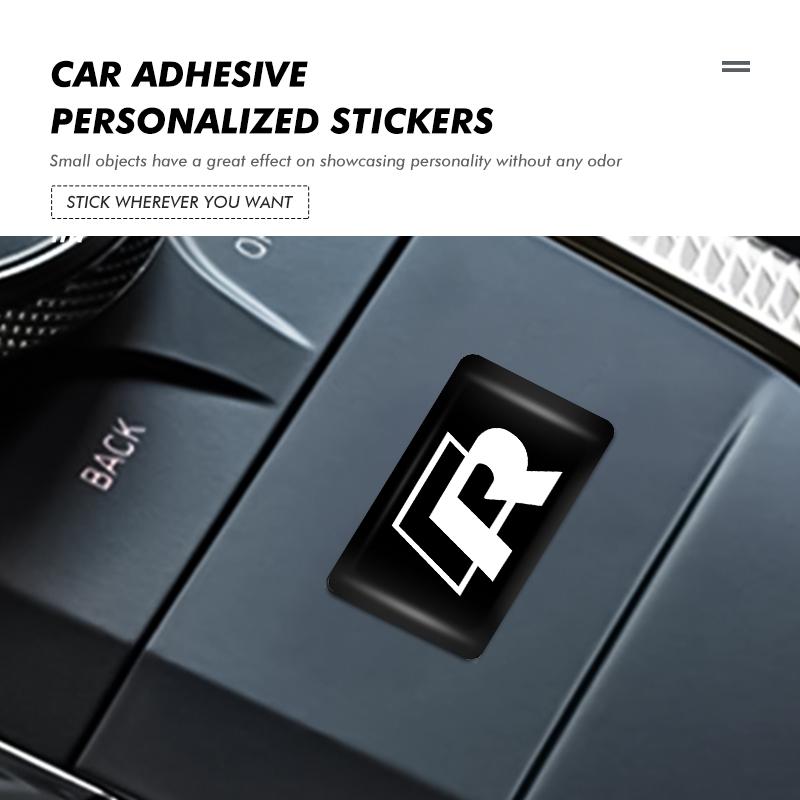 Car Logo Steering Wheel Hub Caps Center Emblem Badge Sticker For Volkswagen VW Golf Polo 4 5 6 Passat B5 B6 B7 CC Jetta Tiguan