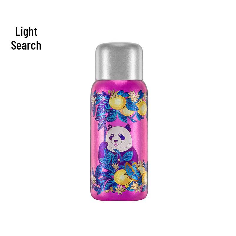 Seeklight Pure Titanium Panda Insulated Steeping Mug