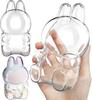 ENBRUO Sitting Position Transparent Toy Protector, 8cm X 15.5cm, Made of PB Material, Stain-resistant, Dustproof, Shock-absorbing, Easy To Carry with