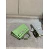 New trendy second-generation mini Kelly bag shoulder messenger bag niche contrasting handbag