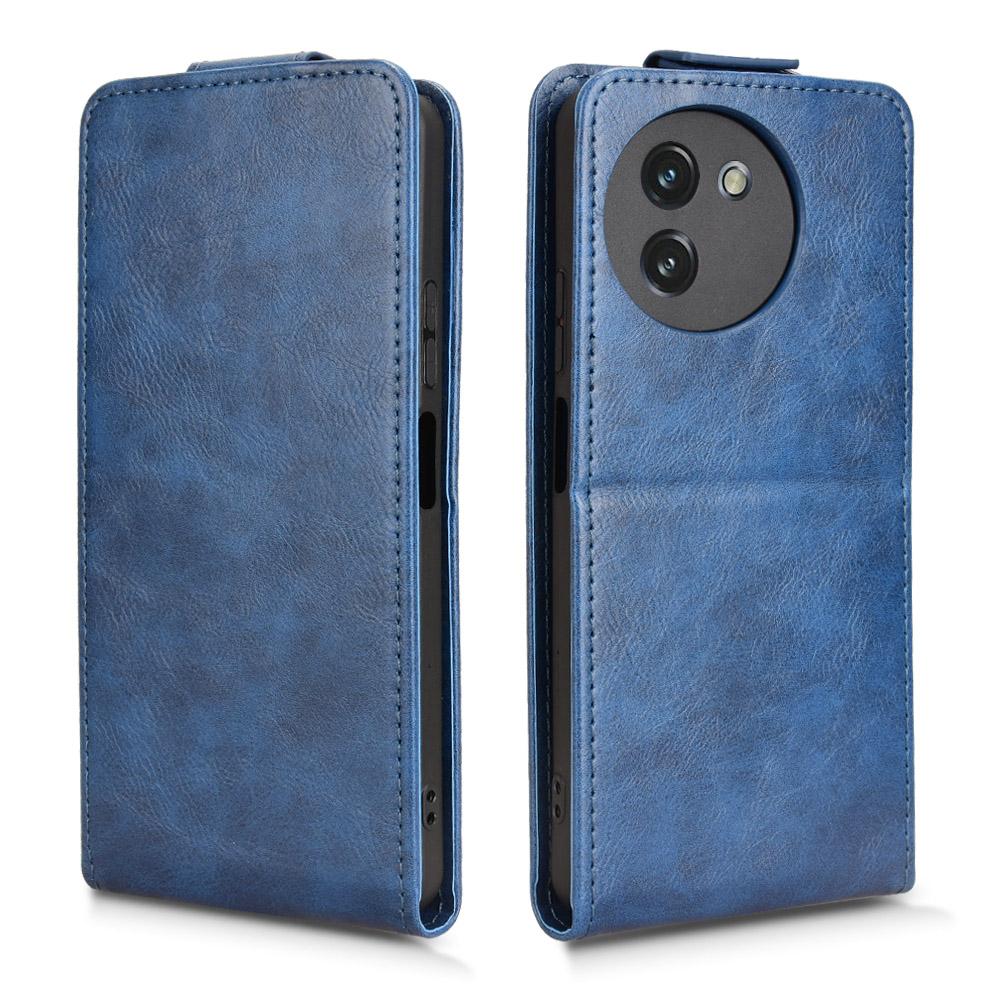 Für Doogee Note 59 Pro/Note 59 Ständerhülle Magnetverschluss Vertikale Klapphülle Leder Handyhülle mit Kartenhalter