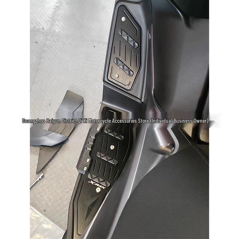 Aluminum Alloy Foot Pegs with Anti-Slip and Anti-Scratch Strips for Forza NSS350 Models 18-25