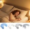 1PCS Side Sleeping Pillow With Arm Rest Hole For Home Bed Shoulder Neck Pain Relief Ergonomic Memory Foam Support Portable Tools