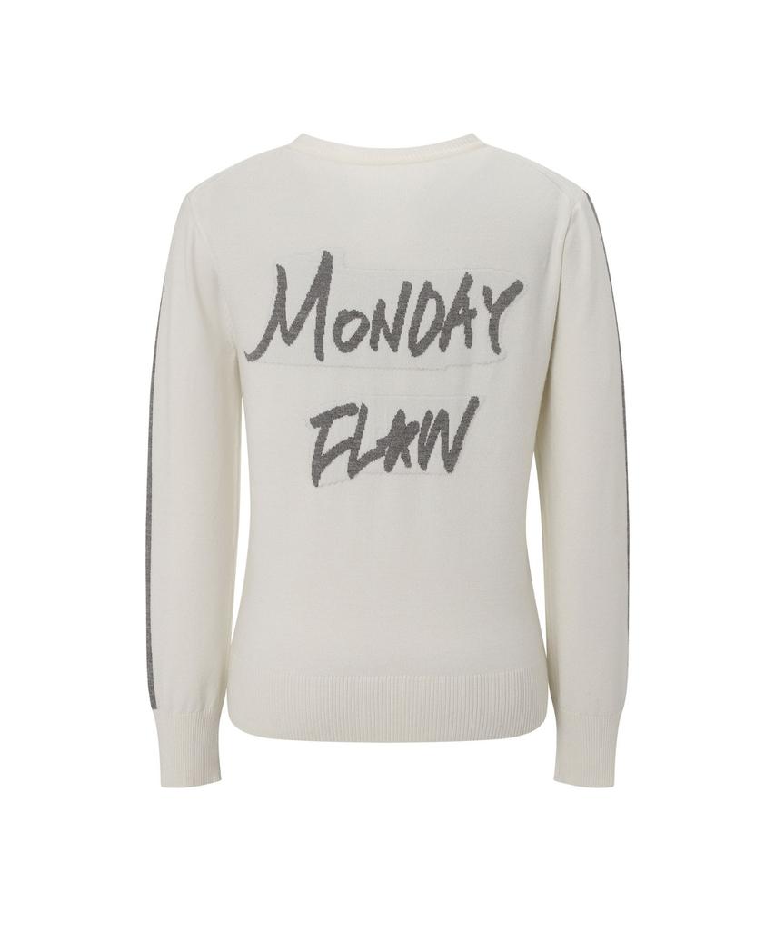 MONDAYFLOW Essential Soft Knit Top_Ivory