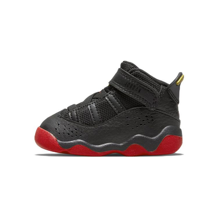 

Кроссовки Air Jordan Jordan 6 Rings TD Bred Baby Black White Yellow-Strike 323420-063