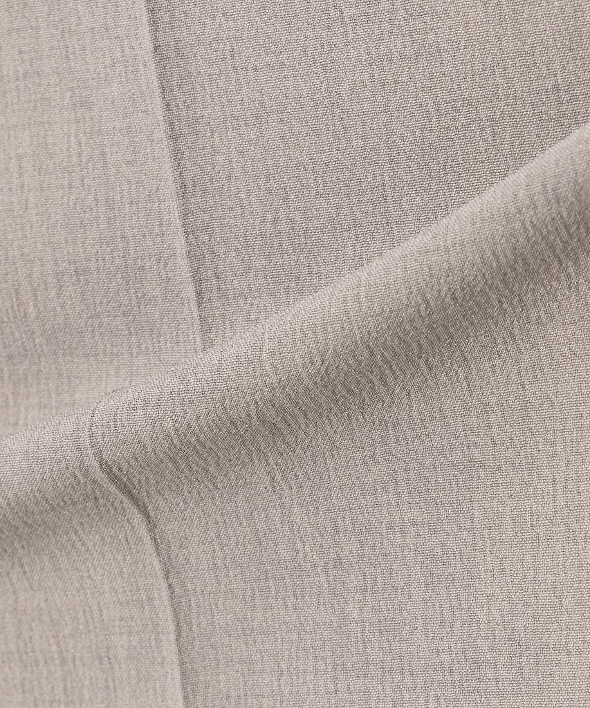 BASIC HOUSE Linen-Like Tapered Fit Slacks Beige Lzpt3104