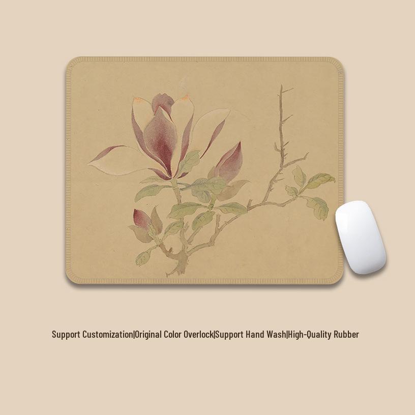 

Квадратний Китайський Стиль Живопис Тушшю Дуже Великий Товстий Килимок для Миші для Столу з Обшитим Краєм 300x250x3mm