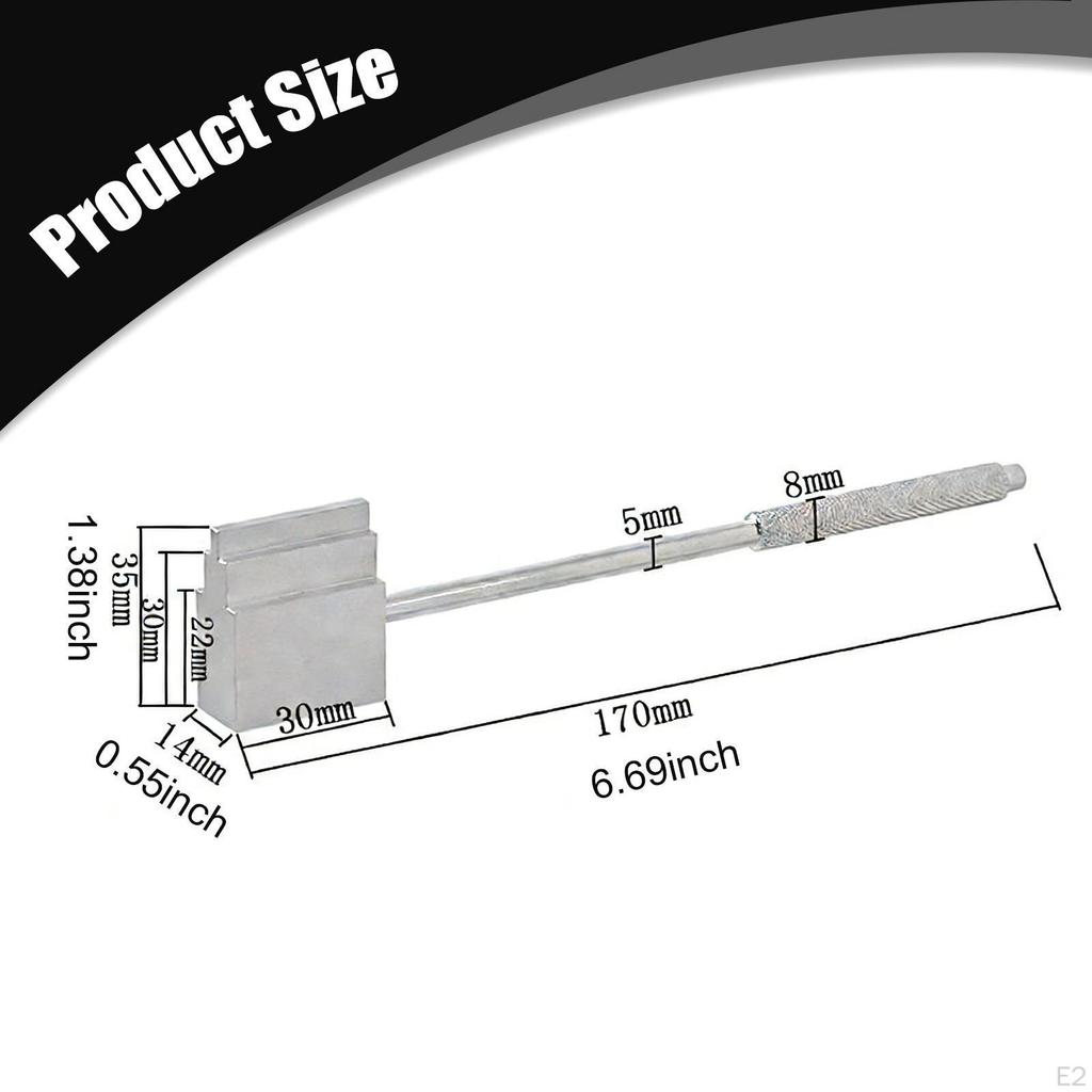 Piano Tuning Actuator Repair Tool for Technicians Ergonomic Efficient Professional Alloy Top Rod