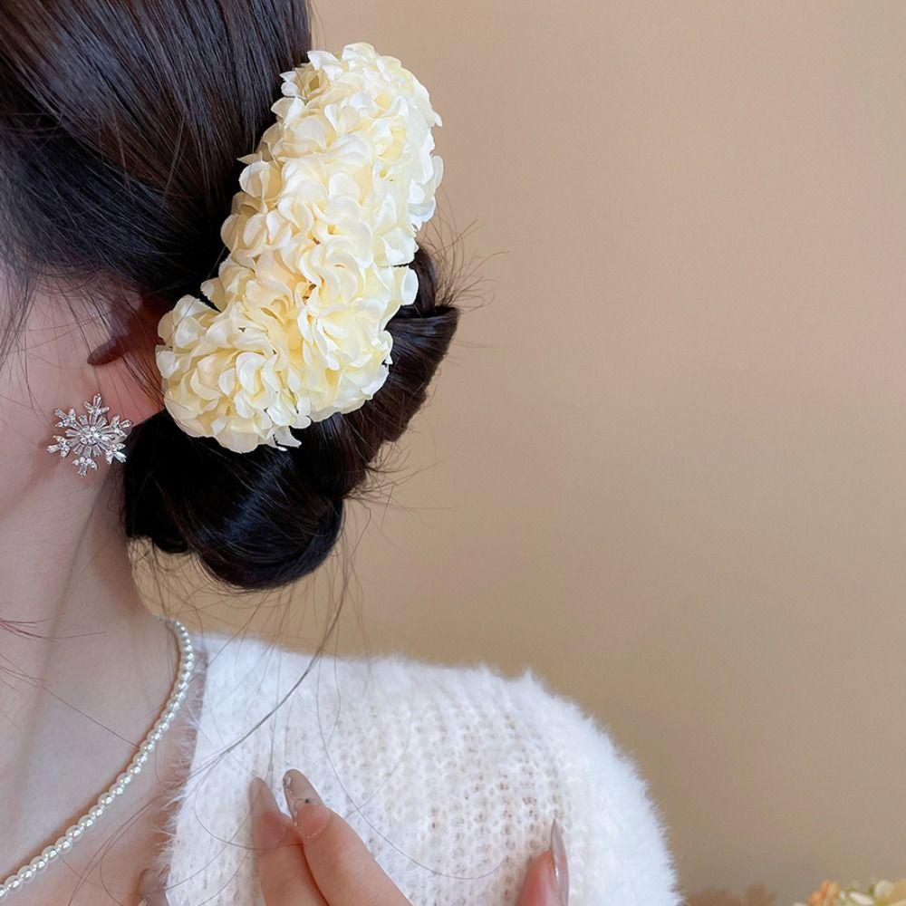 Bohemian Flower Hair Stick Sweet Thai Hairpin Headwear Chinese Style Side Clip Bridesmaid