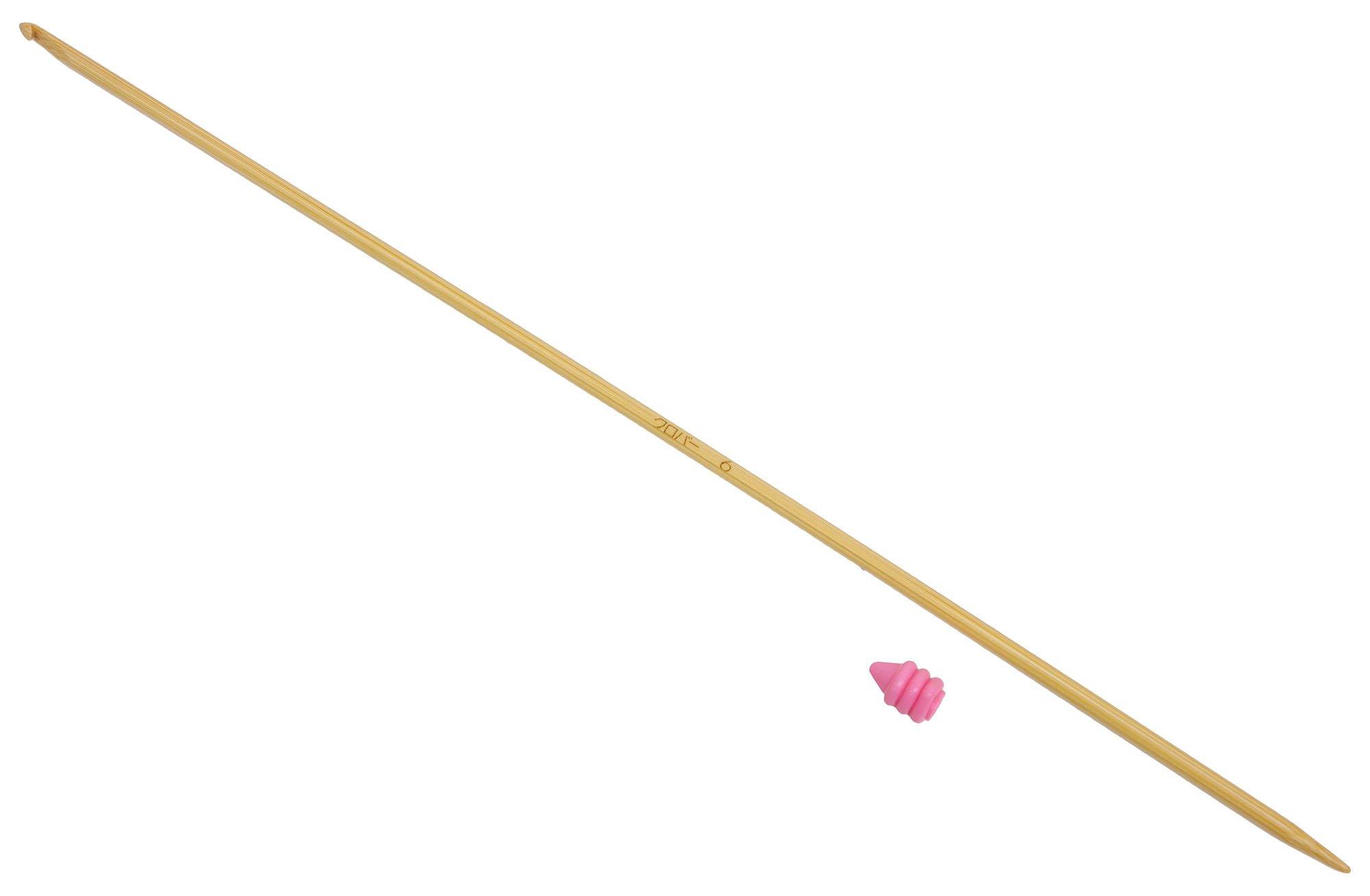 

Спицы Clover для вязания афганских пледов, размер 6, спицы Takumi ,