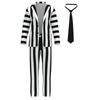 Halloween Costume Ghost Master Cosplay Outfit Beetlejuice 2 Costume Cosplay Character Performance Costume in Stock