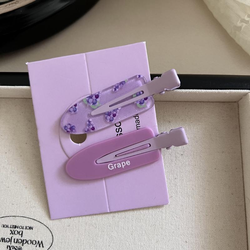

2Pcs Invisible Hair Clips Sweet Cute Bangs Side Clips Women Fashion Daily Party Casual Hair Accessories Gifts