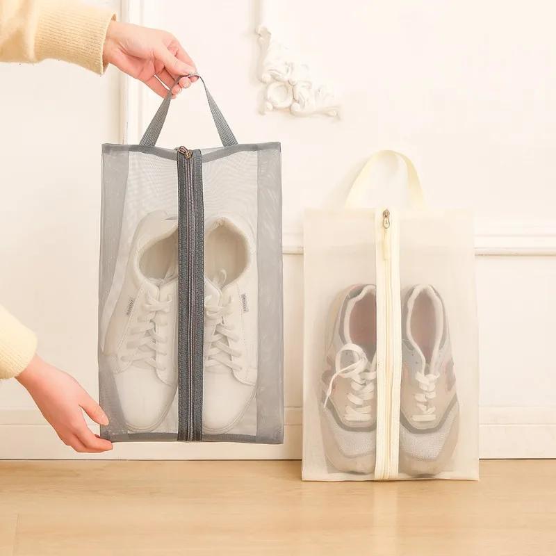 Portable Storage Bag Portable Shoes Organizer Waterproof Dustproof Protection Holder Bag for Household Travel Supplies