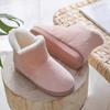 Fashion Crestar Winter Warm Plush Cotton Boots For Women Girls Anti-slip Fur Fuzzy Snow Boots Comfortable Soft Fluffy House Cotton Shoes