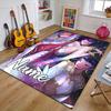 Custom KPop Demon Hunters Mat Personalized Name, Polyester Washable Indoor Entryway Rug, Gift for Christmas, Easter, Thanksgiving Day