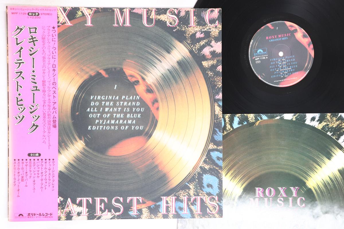 

LP Record ROXY MUSIC - Greatest Hits MPF1126 POLYDOR 1978 Japan Obi Rock Used