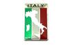Speed mao Stylish Italian Emblem Plate Sticker Set of 4