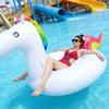 In Stock: Inflatable Unicorn Flamingo Pool Float for Adults - PVC Water Play Floating Bed
