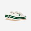 Crocs Crocband Clog Toddler [CRS207005-WHITE/GREEN IVY]