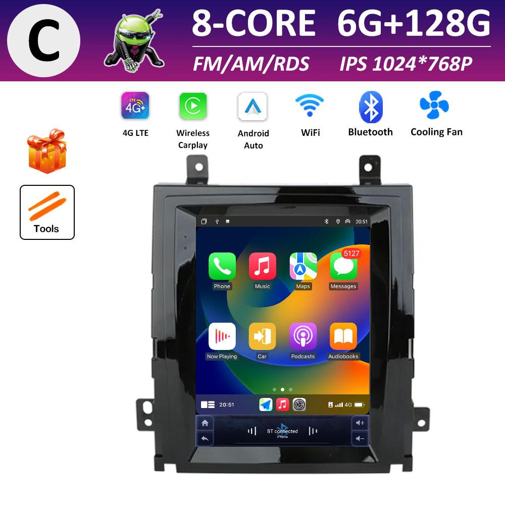 Android Smart System WIFI for Cadillac Escalade 2007 2008 2009 2010 2011 - 2013 Wireless Carplay GPS Navigation DSP Stereo BT+4G