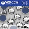 VDD SS6-SS30 Top Quality 2088 Hot-Fix Glass Rhinestones Crystal Flatback 8 Big 8 Small Glitter Stones for Garment Wedding Dress