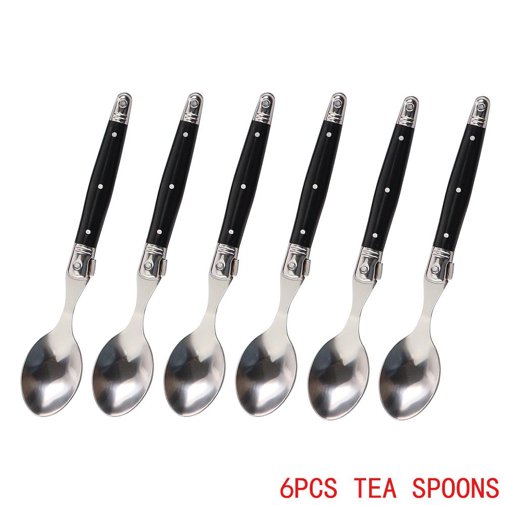 

Jaswehome 2/4/6/8/12 шт. Набор ножей для стейка, вилок, суповых ложек, чайных ложек, кухонная посуда, столовые приборы из нержавеющей стали