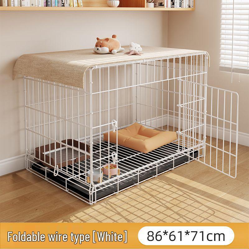 Extra Large Dog House with Toilet Separation for Golden Retrievers, Medium Dogs, Small Dogs, Teddy, and Bichon Breeds