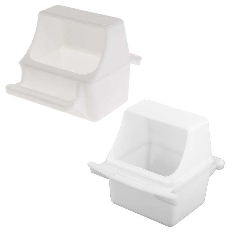 Dozator de mâncare pentru papagali Hrănitor din plastic pentru papagali, cu accesorii pentru colivie pentru calopsiți, accesorii de hrănire pentru Conure