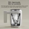 Coffee Mixing Cup LED Display Magnetic Mug Home USB Rechargeable Automatic Stirring Cup Electric Self Mixing Coffee Mug For Milk