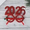 2026 New Year Eve Party Glasses Frame Holiday Party Decoration Supplies Kids Gift Favors 2026 Funny Christmas Photo Booth Props