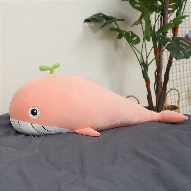 Super Soft Plush Toy Sea Animal Big Blue Whale Soft Toy Stuffed Animal Children S Birthday Gift 65cm