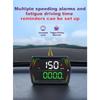 HUD Heads Up Display For Cars 2025 New Universal Digital GPS Speedometer LED Display With MPH Speed Compass Overspeed Alarm Fatigued Driving