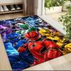 Power Rangers Teamup Carpet Rug Soft Washable Antislip Home Living Room Sofa Mats Personalized Christmas Rug