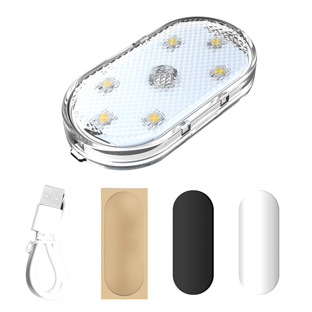 Car Ambient Light Enhance Car's Ambience with 7 Colors Rgb Automotive Light Self-adhesive Magnetic Suction Usb Rechargeable