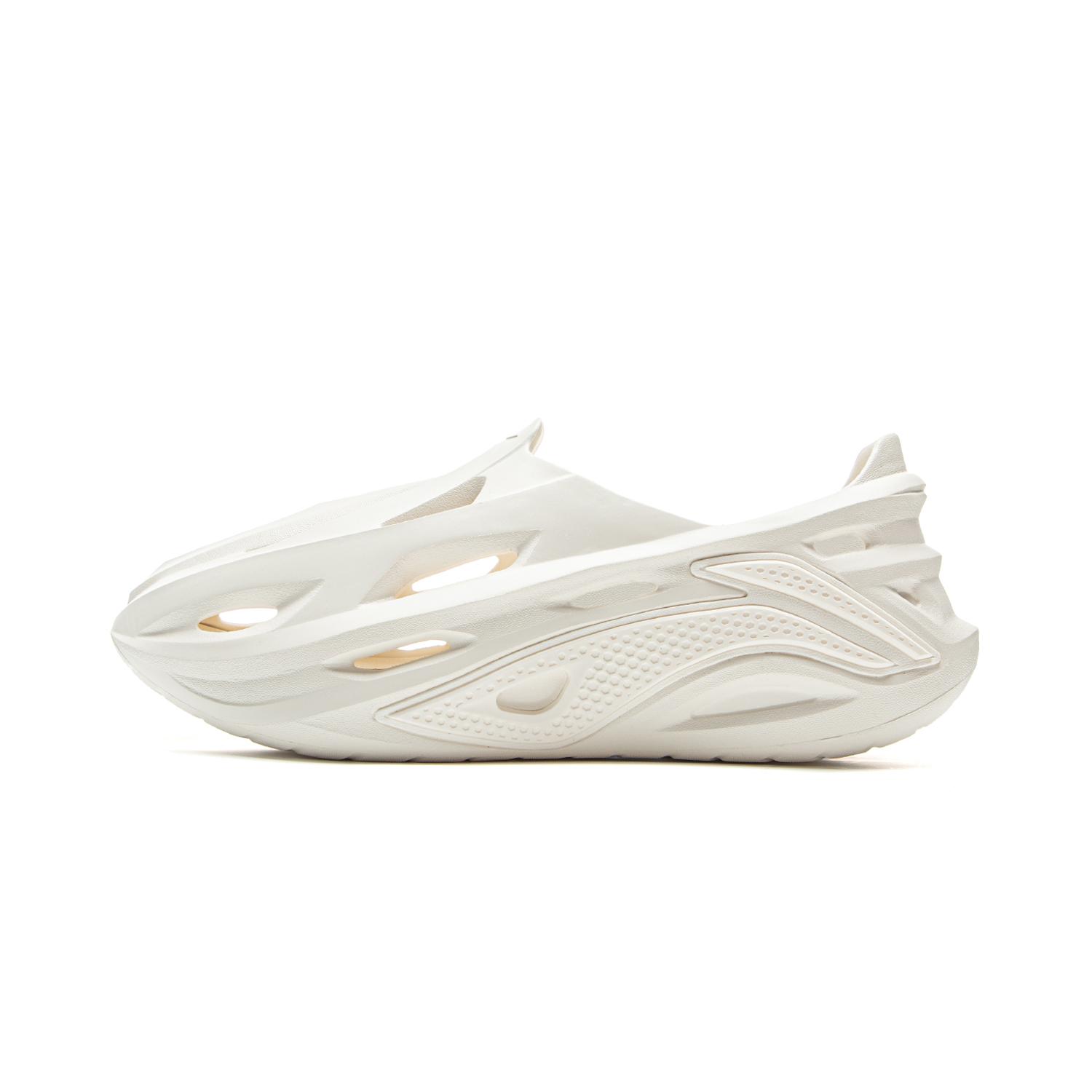 Li‑Ning BADFIVE Dunker Croc Мужские клоги Белые ABTV005-3 41