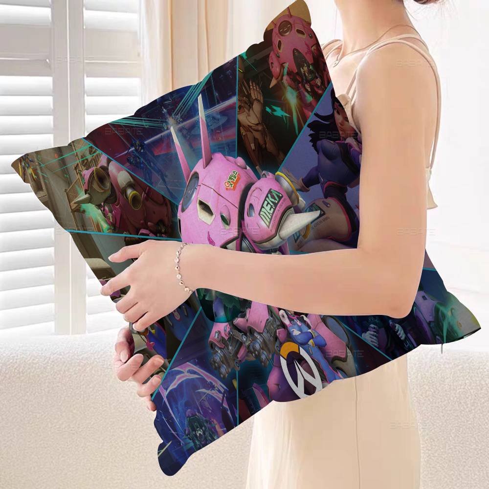 Game D-DVAS Pillow Cushion Cover Pillowcase Living Room Sofa Home Decor Customized