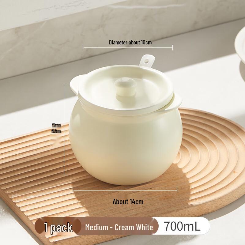 Chang Baosen Cream White Lard & Seasoning Jar