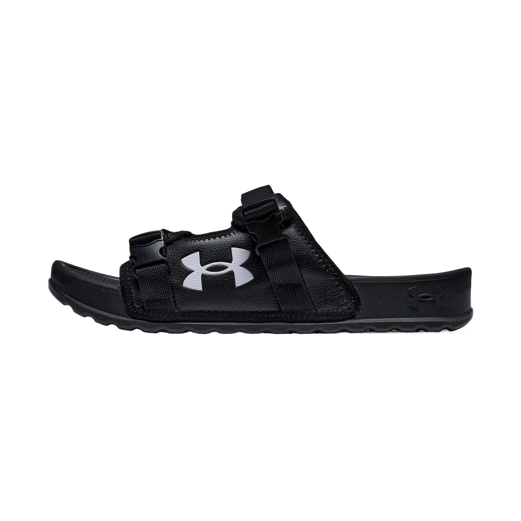 

Under Armour Movement Comfortable Fashionable Minimalist Slide Sandals Unisex Black 6007202-001 38.5