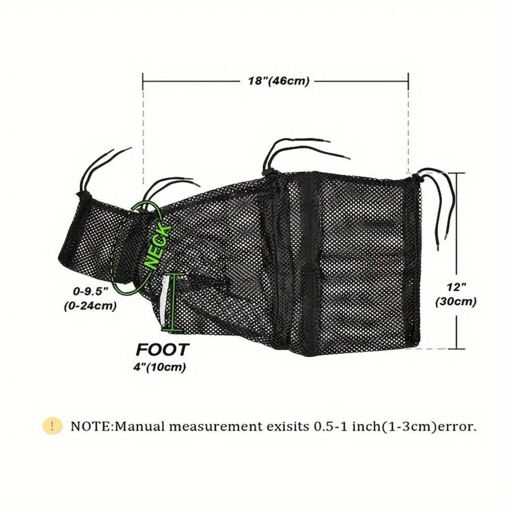 Shower Bag Breathable Mesh Cat Bathing Bag Adjustable Anti Escape Anti Scratching Bag Anti Scratch Pet Bathing Bag Ears Clean