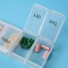 New Hot 7 Day 7 Grids Weekly Premuim Tablet Large Pill Organizer Portable Box Travel Pill Case for Medicine Vitamins & Fish Oils
