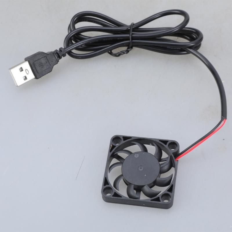 High Airflows 40mm USB Cooling Fan Sleeve Bearing Rubber Feet for Routers, Modems, DVRs, TV, and PC Laptop Stands