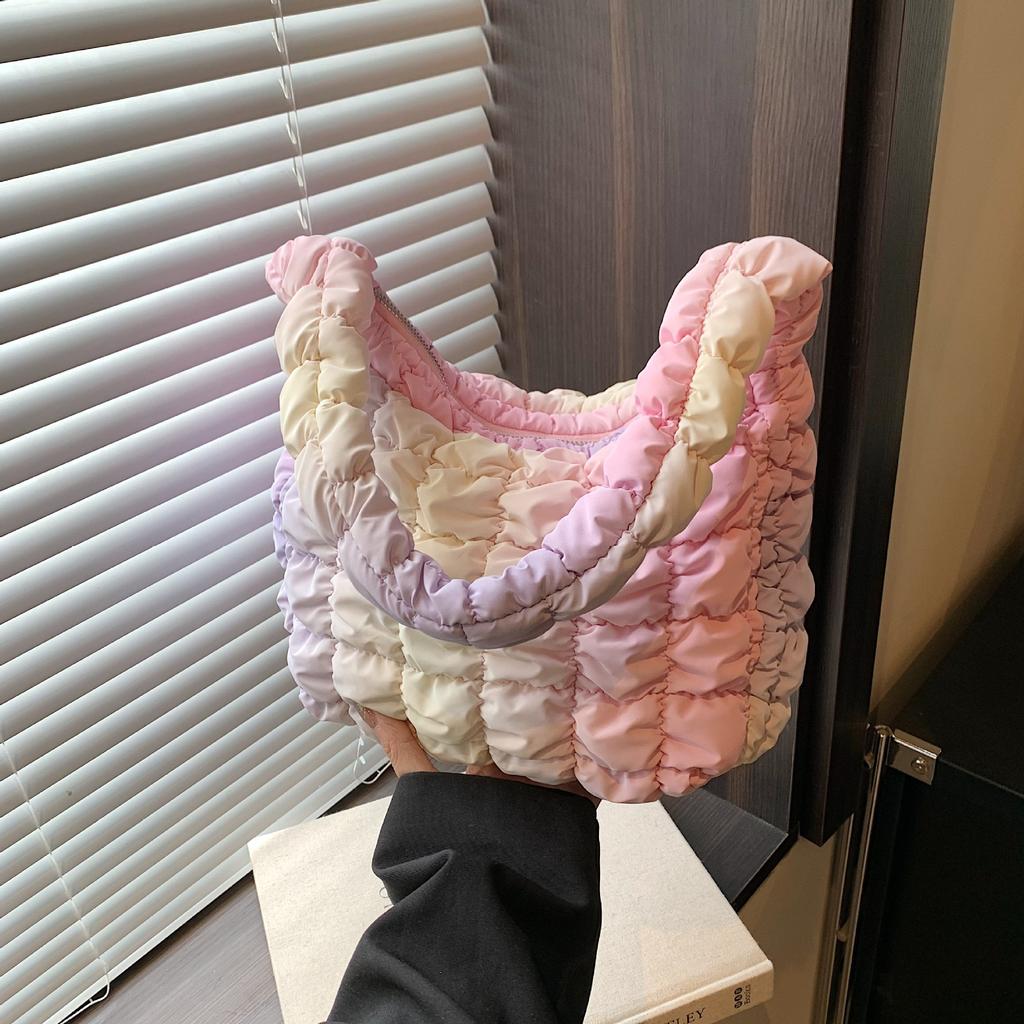 Fashion Cloud Handbags for Women's  Autumn New High Quality Soft Underarm Bags Large Capacity Shoulder Bag Versatile Tote