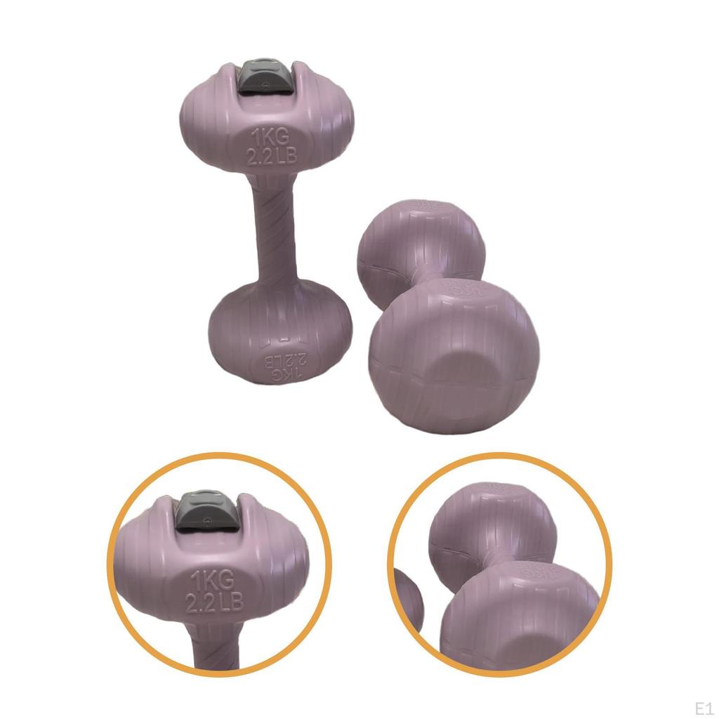 2 Multifunctional Water Dumbbells for Strength Training, Ideal Children In Gyms And