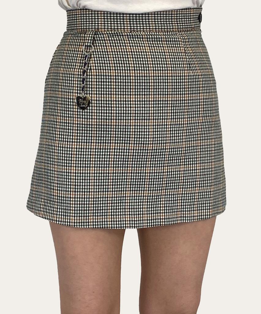 Mary James (W) Hawk Skirt - Green