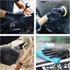8mil Heavy Duty Nitrile Gloves Disposable Gloves for Household Cleaning Kitchen Gardening Beauty Nail Salon Tattoo Work Gloves