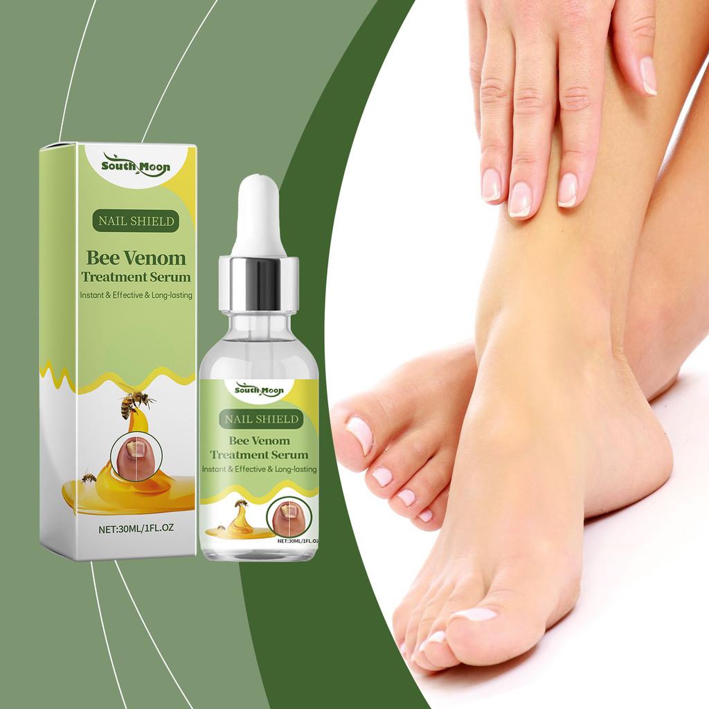 Nourishing South Moon Nail Repair Liquid For Healthy Strong Shiny Nails And Cuticle Care